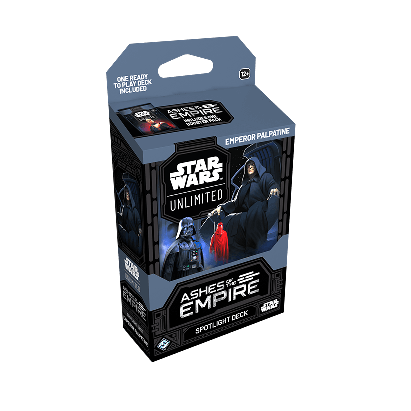 Ashes of the Empire 系列 Emperor Palpatine Spotlight Deck 英語包裝,黑袍的白卜庭